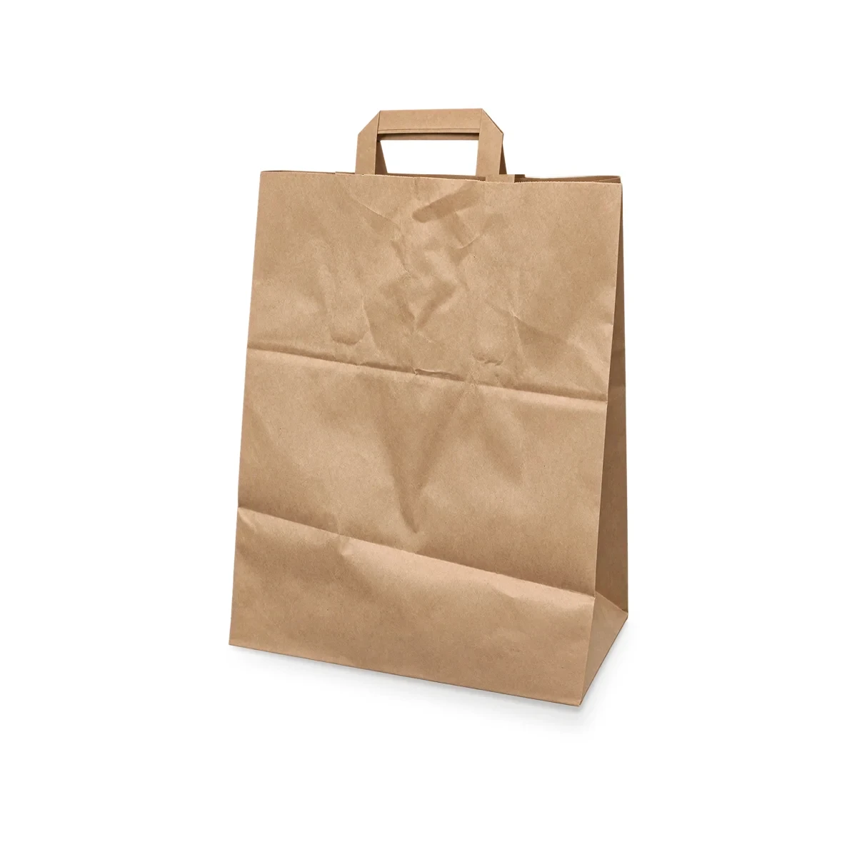 Papirna kesa BRAON 32+16×44 cm