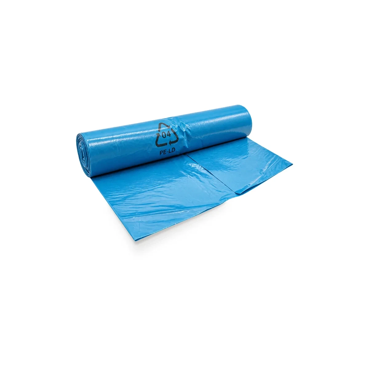 Vreće za smeće 70×110 cm - plave, 120 l