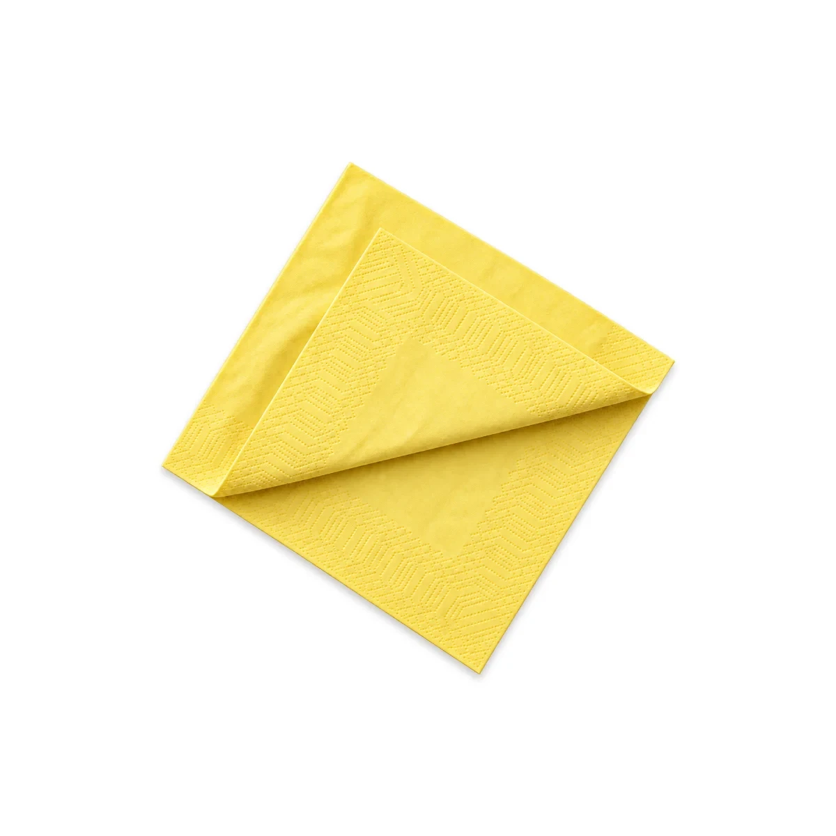 Salveta 33×33 cm 3-slojna žuta