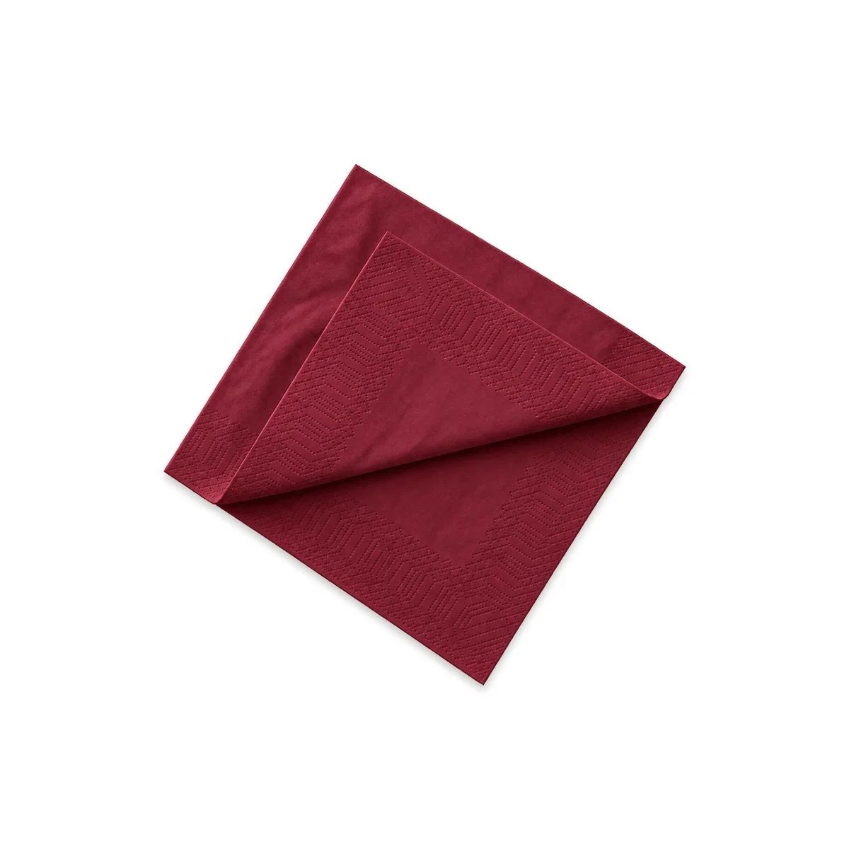 Salveta 33×33 cm 3-slojna bordo