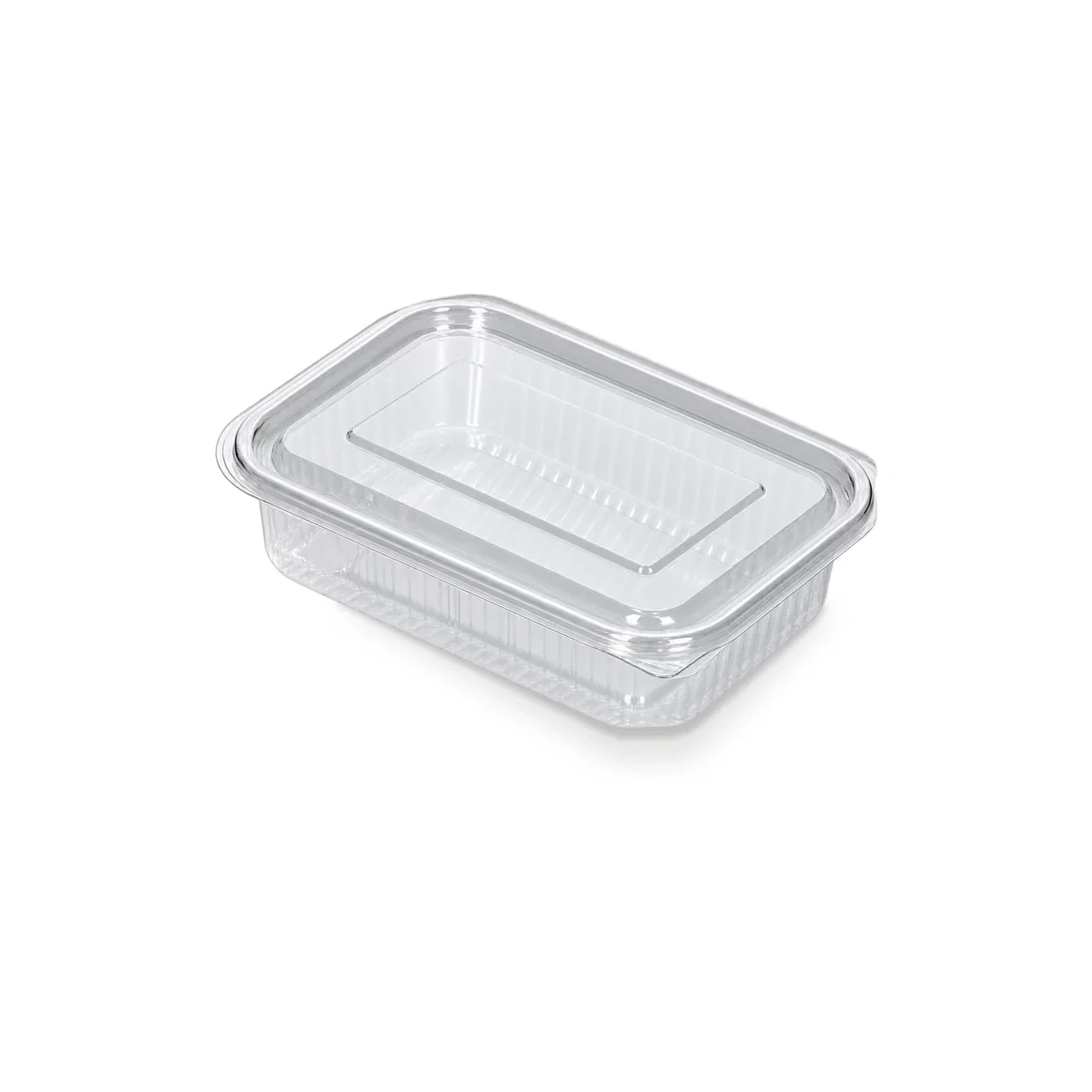 Preklopna posuda za delikatese 1500 ml FT 10GD - ravan poklopac
