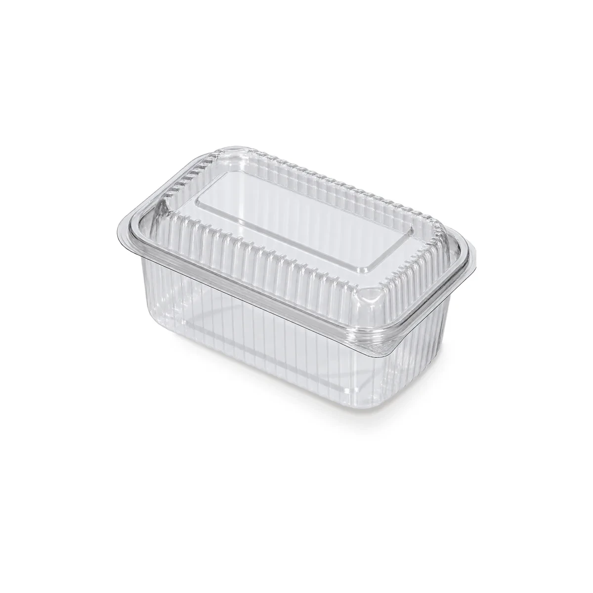 Preklopna posuda za delikatese 750 ml FT 208 KB - ispupčen poklopac