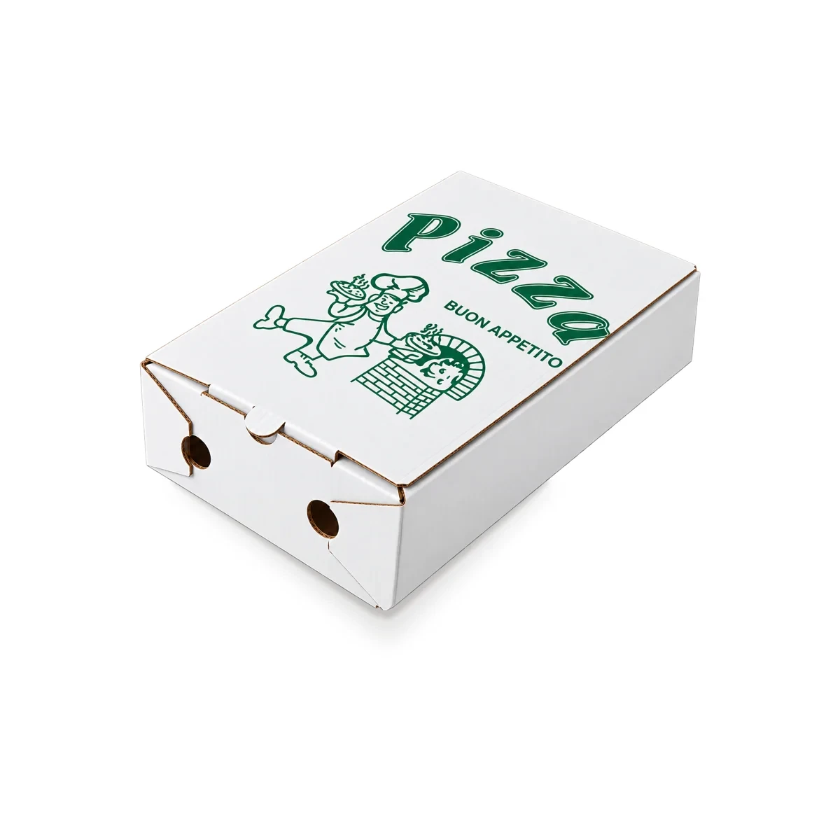 Pizza kutija CALZONE 27×16×7 cm - sa štampom