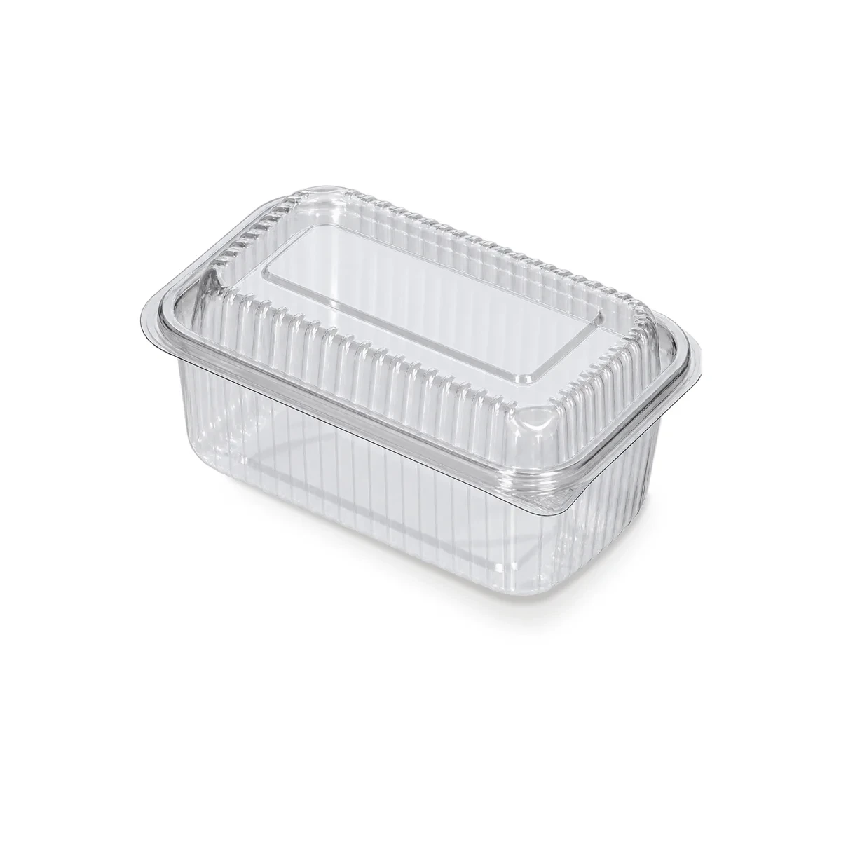 Preklopna posuda za delikatese 1000 ml FT 208 KB - ispupčen poklopac